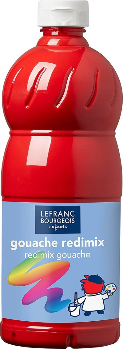 Bojë tempera Lefranc Bourgeois Children Redimix, 500ml, për fëmijë