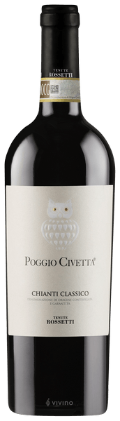 Verë e kuqe Poggio Civetta Chianti Classico, 0.75L