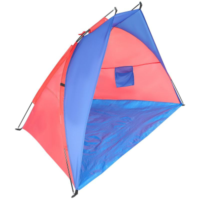 Çadër plazhi Royokamp Beach Shelter, 1-2 veta, mbrojtje UV, blu e kuqe