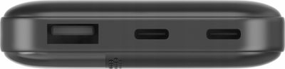 Power bank Energizer UE10000, 10000mAh, karikim i shpejtë, ngjyrë e zezë