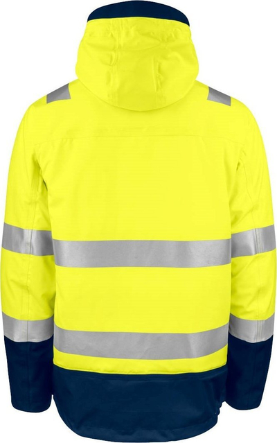 Xhaket pune ProJob 6446 3n1, reflektuese, dimri, e verdhë navy