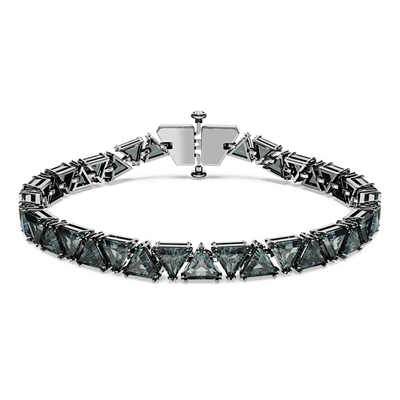 Byzylyk për femra Swarovski Matrix, i zi