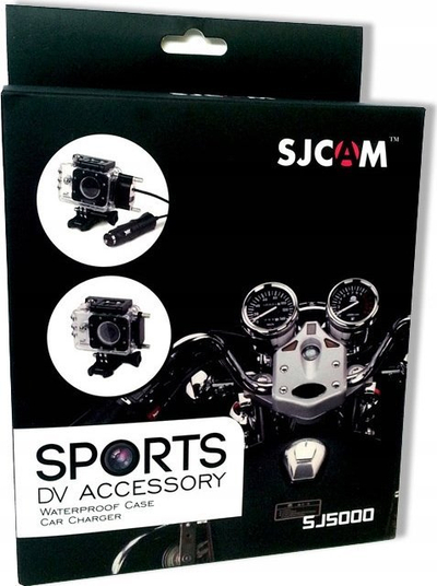 Strehë ujërezistuese për motoçikletë SJCAM MOTOR HOUSING SJ5000X, për kamera SJ5000 SJ5000X, transparente