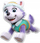 Dekor murit PAW Patrol Everest, figurë 3D, shumëngjyrësh