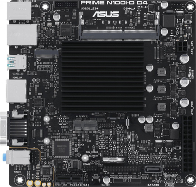 Pllakë amë ASUS PRIME N100I-D D4-CSM, mini ITX, e zezë