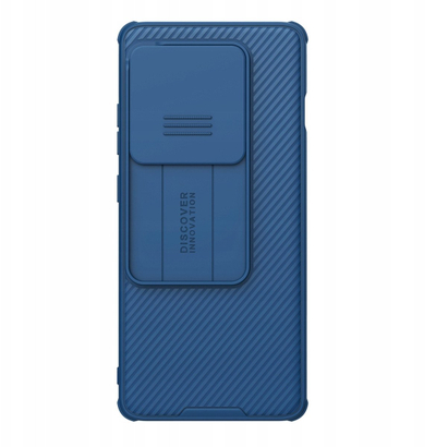 Këllëf telefoni Nillkin CamShield Pro për OnePlus 12R, me mbrojtje kamere, blu