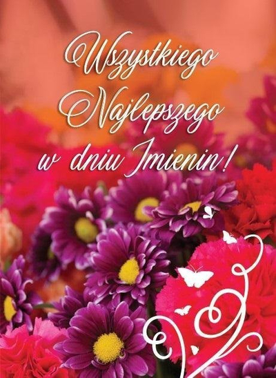 Kartolinë urimi B6 Name Day, me tekst gati, me zarf