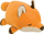 Lodër pelushi LIV HEART Marshmallow Animal Mascot 78213-41, laps, portokalli