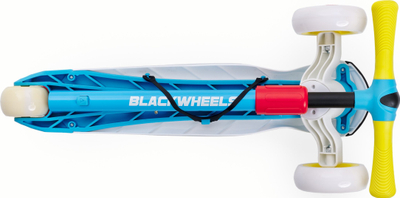 Trotinet për kalamaj Blackwheels Blink, me 3 rrota, palosës, me LED, shumëngjyrësh