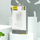 Power bank Dudao K11, 10000mAh, 10W, me kabllo të integrume, i bardhë