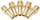 Set nyje pneumatike Forsage F-MH04/04K, 1/4", 6 mm, bronz