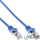 Kabllo InLine Patchcord, Cat.5e, SF/UTP, 0.5 m (72550B), e kaltër
