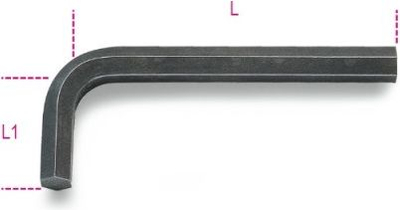 Çelës Allen i Tipit L Beta Tools, 22mm