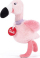 Lodër pelushi Trudi Friends Flamingo, për bebe, rozë