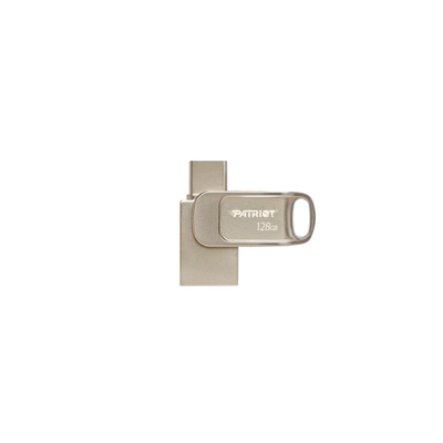 USB Patriot Flashdrive Tab T560, 128GB, Dual USB, argjendtë