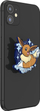 PopGrip PopSockets Pokémon Eevee PopOut, mbajtëse telefoni, dizajn 3D, kafe
