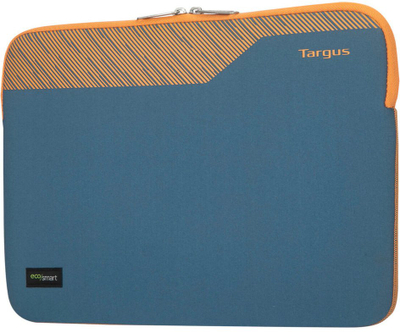 Заштитна чанта за лаптоп Targus Pulse II EcoSmart, 14\", неопрен, сино портокалова