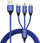 Kabllo karikimi Somostel SMS-BW03, 3 në 1, 1.2m, blu