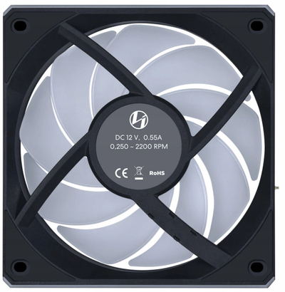 Ventilator PC Lian Li UNI FAN CL Wireless, 120mm, ARGB PWM, i zi