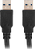 Kabllo Lanberg USB-A M/ M 3.0, 0.5m, e zezë