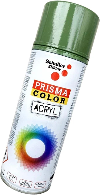 Spray bojë akrilike Schuller Eh'Klar Prisma Color RAL 6011, 400 ml, jeshile Reseda