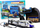Set tren lodër Leantoys, elektrik me bateri, pistë 244 cm, shumëngjyrësh