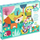 Сет креативни колажи Djeco Little Collages for Toddlers, 4 изработки, над 18 месеци, шарен