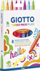 Set markerë Giotto Maxi Fluo, 6x set, multikolor