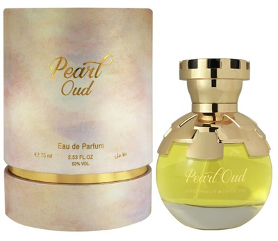 Eau de Parfum Ahmed Al Maghribi Pearl Oud, 75 ml