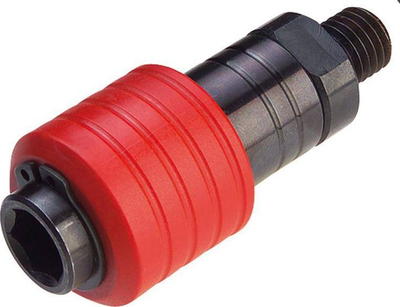 Adaptor shpejtësie Collomix Quick Coupling M14, lidhje M14, i kuq