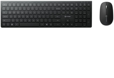 Set tastierë dhe maus ALOGIC Echelon, USB C, pa kabllo, i zi