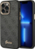 Mbulesë telefoni Guess për iPhone 14 Pro Max, PC TPU, kornizë metalike kamere, e zezë
