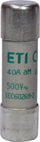 Siguresë industriale CH14x51 aM 40A, 500V, 14x51 mm