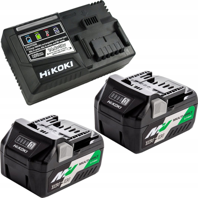 Sharrë rrethore HiKOKI C3606DB, 165mm, 36V 2x5Ah, jeshile me të zezë