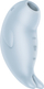 Stimulues klitorisi Satisfyer Seal You Soon, me puls ajri edhe dridhje, silikon, blu