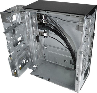 Chieftec BS-10B-300 Mini Tower Куќиште за Компјутер, Црно