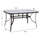 Set Tavolinë 7 pjesë HM10561.01 (metal kafe) 150×90×72 cm, kaftë