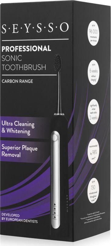Четка за заби Seysso Carbon Professional SE01, црна