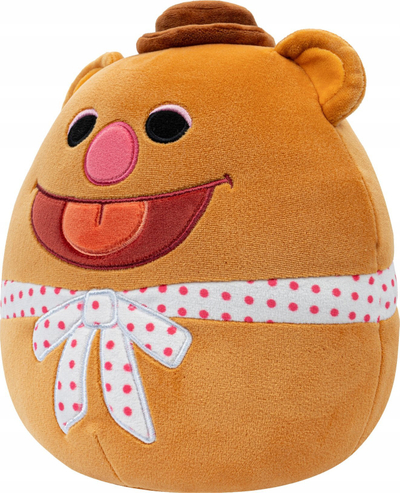 Lodër pellushi Squishmallows Disney The Muppets Fozzie Bear, 8", kafe