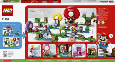 Lego Super Mario Toad Is Looking For The Treasure, 464 elemente