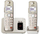 Telefon fiks Panasonic KX-TGE262GN DECT, me sekretari telefonike, me shfaqje thirrësi, ngjyrë shampanjë
