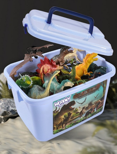 Set lodrash Woopie figura dinosauri, 40 pjesë, edukative, shumëngjyrëshe