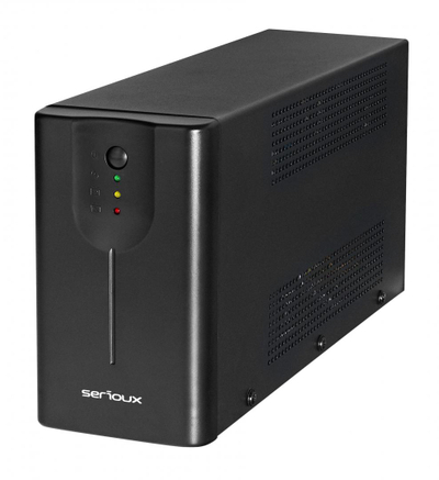 UPS Serioux 1200LI Line Interactive, 1200VA, ekran LED, i zi
