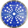 Disk prerës diamant Geko Premium 350mm, segmentuar, blu