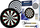 Set dart XQMAX Sisal, 45 cm, me 6 shigjeta, shumëngjyrësh