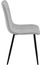 Karrige Leobert Libra, pëlhurë gri e çelët, këmbë të zeza, 2 copë
