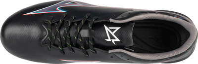 Atlete futbolli Mizuno Alpha Select FG M, për bar natyral, ZEROGLIDE LITE, të bardha
