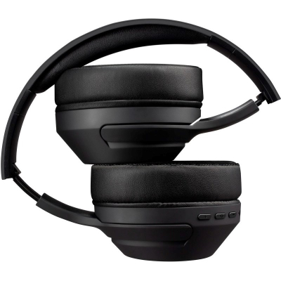 Kufje Defender Headphones 63690, me kabllo, mini jack 3.5mm, të zeza
