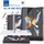 Mbrojtës ekrani Whitestone Dome për Samsung Galaxy Z Fold 5, xham i temperuar, paketë All in One, transparent