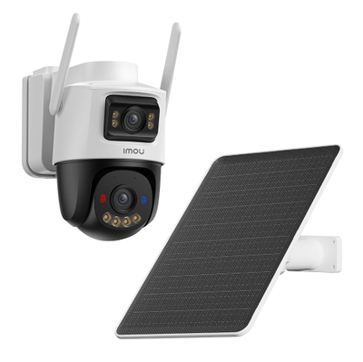 Kamerë me panel diellor IMOU AOV Dual IPCSA70F, 5+5MP, 8W, e bardhë